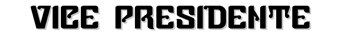 Vice Presidente font